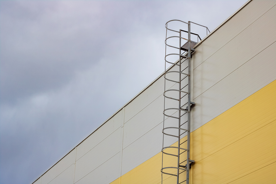Fixed Ladder Compliance What Does It Mean Roof Edge Fabrications