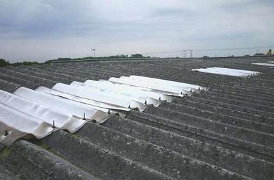 An example of a fragile roof.